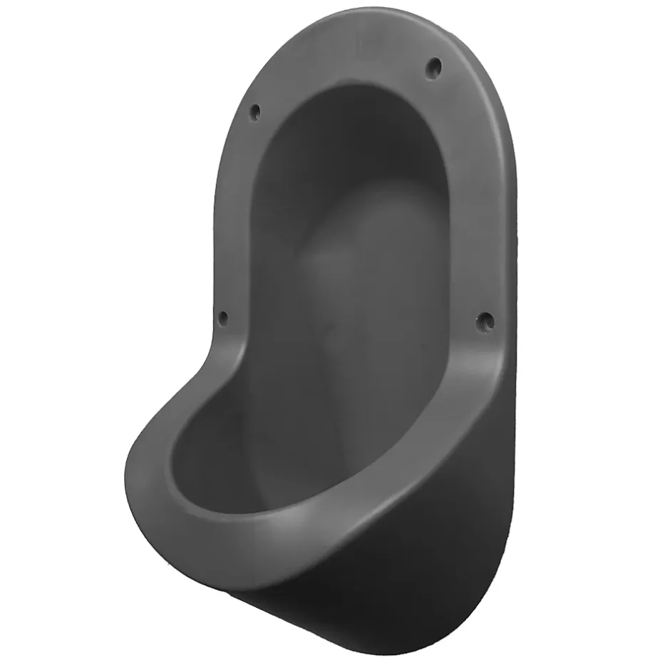 Ti'Pi Urinoir sans eau encastrable seul - Polyéthylène - Gris