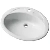 Planète Bain Vasque à encastrer - Ibiza Blanc simple