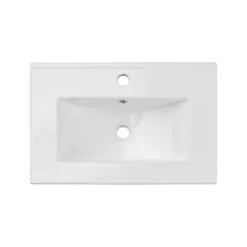 Otitec Vasque à encastrer rectangulaire - 60 x 39 cm - Blanc brillant - AUREA