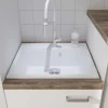Cuisibane Vasque à encastrer SINK en résine 58x52 cm