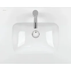 Sanindusa Vasque à encastrer sur plan de toilette ou à poser sur meuble 101x46 hauteur 15cm (mitigeur et vidage non inclus)* Vasque À Encastrer