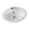 Porcher Vasque à encastrer ULYSSE - ULYSSE VASQUE 55X45 BLANC
