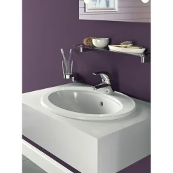 Porcher Vasque à encastrer ULYSSE - ULYSSE VASQUE 55X45 BLANC