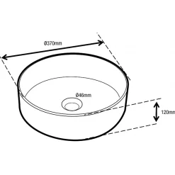 Planète Bain Vasque à poser Andria 37cm - Vert mat - Rebords fins* Vasque À Poser
