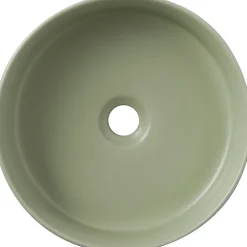 Planète Bain Vasque à poser Andria 37cm - Vert mat - Rebords fins* Vasque À Poser