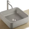 Homesight Vasque à poser carrée béton allégé Kult* Vasque À Poser