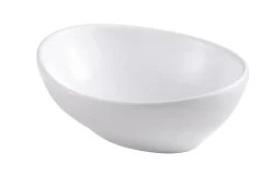 GoodHome Vasque à poser ovale céramique blanche Nessa* Vasque À Poser