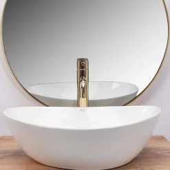 Rea Vasque À Poser And White Oval