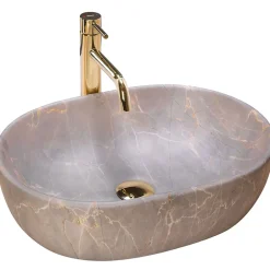 Rea Vasque À Poser Lara- Nablatowa Beige Oval