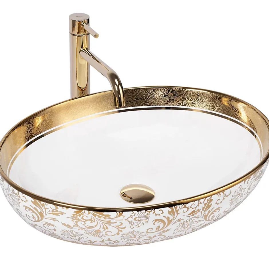 Rea Vasque À Poser Margot White Gold Round