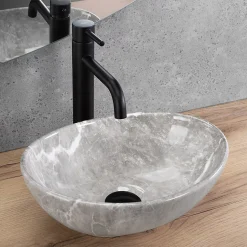 Rea Vasque À Poser Sofia Mini Grigio Grey* Vasque À Poser