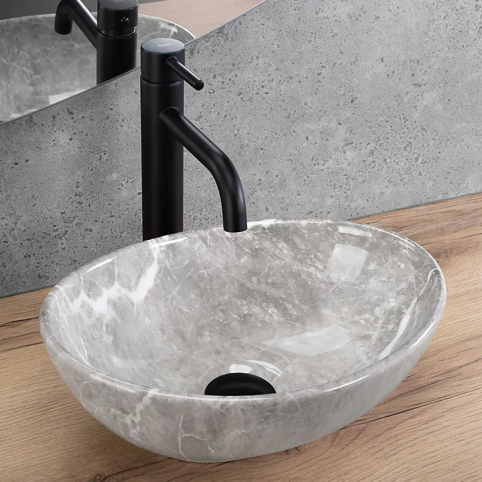 Rea Vasque À Poser Sofia Mini Grigio Grey* Vasque À Poser