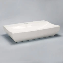 Rue Du Bain Vasque à Poser Rectangulaire - Céramique - 48x32 cm - Cosmopolitan