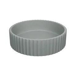 Mob-In Vasque à poser ronde béton texturé vert 39,8cm* Vasque À Poser