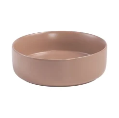 Homesight Vasque à poser ronde céramique terracotta mat Ø36 x H.12 cm Romeo* Vasque À Poser