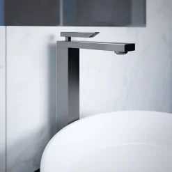 GoodHome Vasque à poser ronde céramique blanc mat Samal* Vasque À Poser