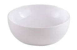 GoodHome Vasque à poser ronde en céramique blanche Ø41.5 cm Ondava