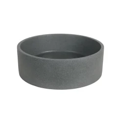 Homesight Vasque à poser ronde grès vert Ø36 x H.12 cm Swan