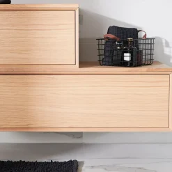 GoodHome Vasque à poser résine Allos Noir