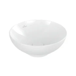 Villeroy & Boch Vasque 38 x 38 ronde à poser VILLEROY ET BOCH Loop & Friends non meulé blanche sans trop plein