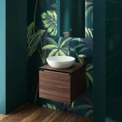 Villeroy & Boch Vasque 38 x 38 ronde à poser VILLEROY ET BOCH Loop & Friends non meulé blanche sans trop plein