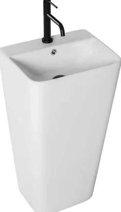 Rea Vasque Autoportante Aris White Square* Lavabo