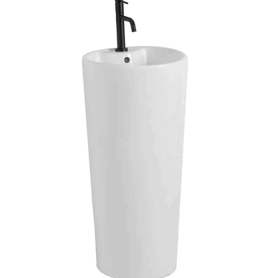 Rea Vasque Autoportante Blanka White Round