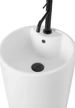 Rea Vasque Autoportante Blanka White Round