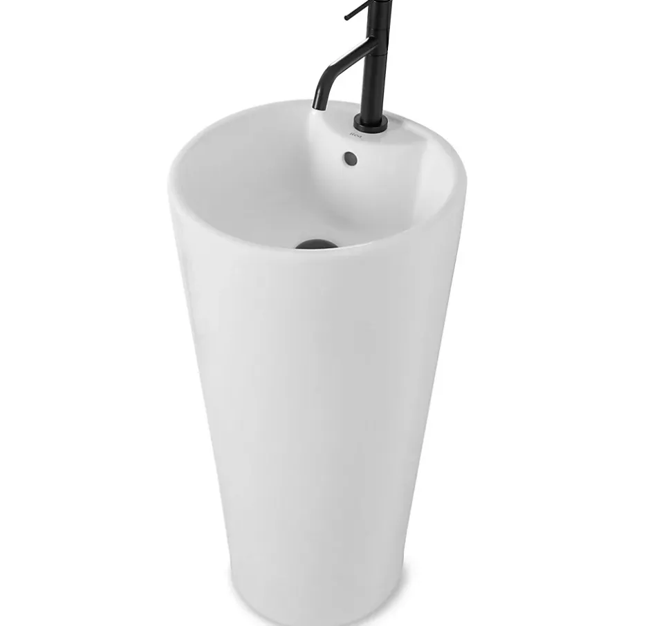 Rea Vasque Autoportante Blanka White Round