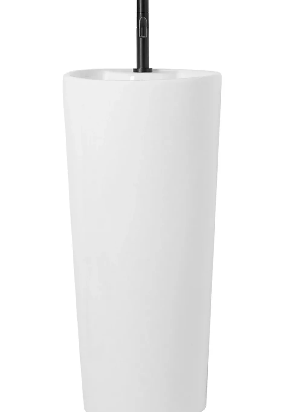 Rea Vasque Autoportante Blanka White Round