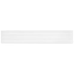 Ml-Design Vasque blanc rectangulaire en ceramique lavabo lave-mains a poser 680x380x120 mm