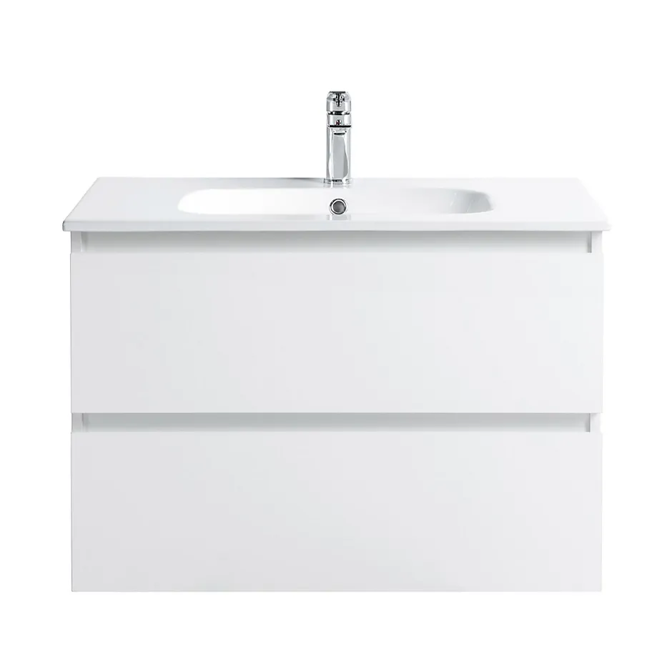Bain-Bain Vasque céramique 80Cm KALI -* Plan Simple Vasque