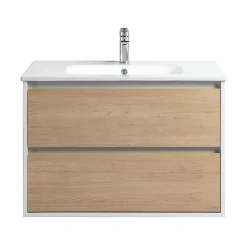Bain-Bain Vasque céramique 80Cm KALI -* Plan Simple Vasque