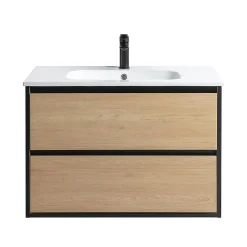 Bain-Bain Vasque céramique 80Cm KALI -* Plan Simple Vasque
