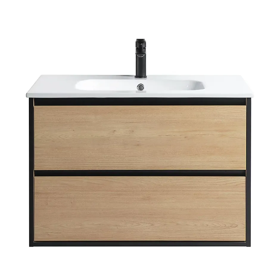 Bain-Bain Vasque céramique 80Cm KALI -* Plan Simple Vasque