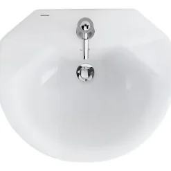 Sanindusa Vasque céramique traditionnelle a encastrer Jade blanc