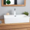 Wanda Collection Vasque en céramique avec plage Olga 60cm
