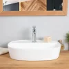 Wanda Collection Vasque en céramique avec plage Bahia 50cm