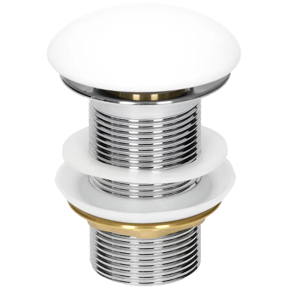 ECD Germany Vasque en céramique blanc avec bonde de vidage pour salle de bain 350x205x125 mm* Lavabo