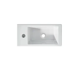 Dileci Vasque lave-mains sortie gauche (36,5x18x9cm) -