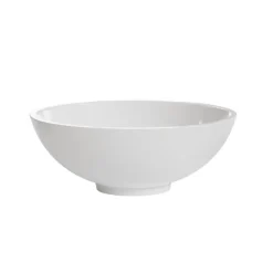 Cuisibane Vasque ronde à poser TREND - Blanc brillant* Plan Vasque Lave-Mains