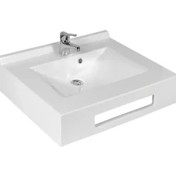 Cuisibane Vasque suspendue carrée EVIDENCE 70 cm - blanc