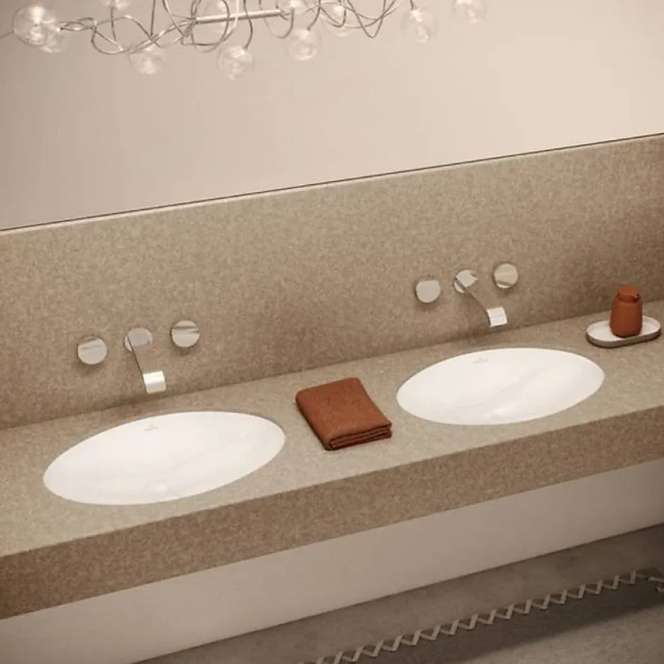 Villeroy & Boch Vasque VILLEROY ET BOCH à encastrer par-dessous Evana
