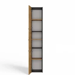 Topeshop VERONA - Armoire de salle de bains - 170x30x30 cm - Meuble colonne de rangement SDB
