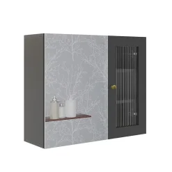 Vicco Gris 60x50cm avec miroir