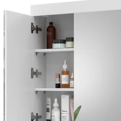 Vicco Armoire de toilette Blanc 60x77cm
