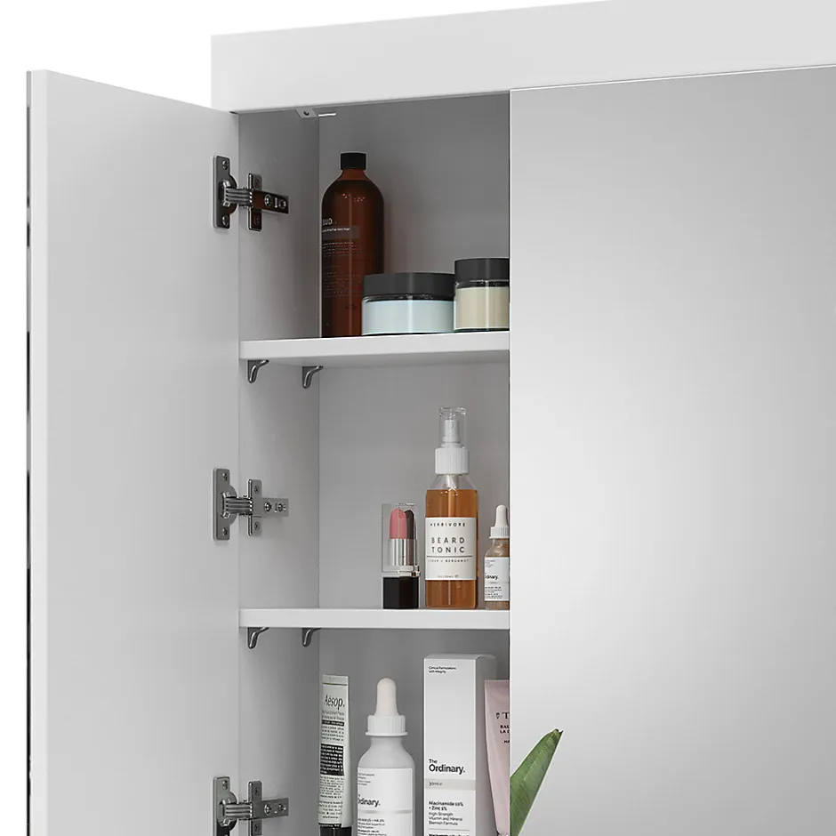 Vicco Armoire de toilette Blanc 60x77cm