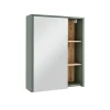 Vicco Armoire de toilette Vert/Artisan 60x75cm