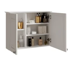 Vicco Armoire de toilette Blanc 68x51cm