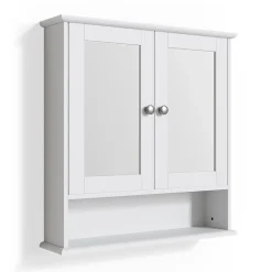 Vicco Armoire de toilette Blanc 56x58cm